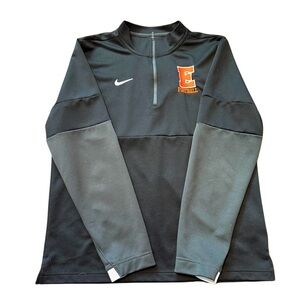 Nike Dri-Fit 1/4 Zip Football Pullover Jacket Men’s Medium Black Sideline